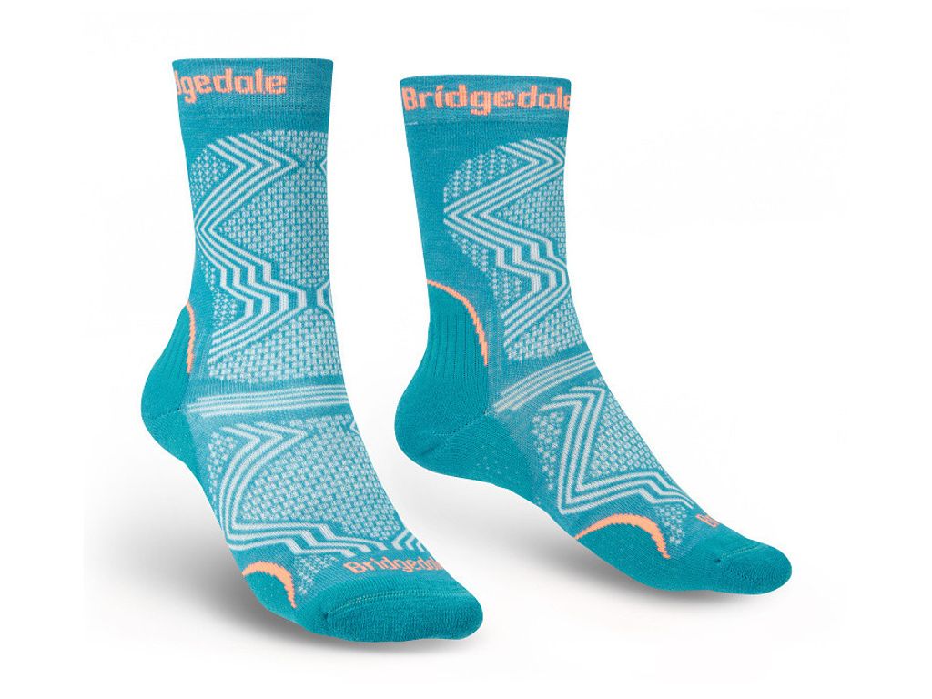 Bridgedale Hike UltraLight T2 Coolmax Performance Stiefel Damenbekleidung Größe: L / Farbe: teal