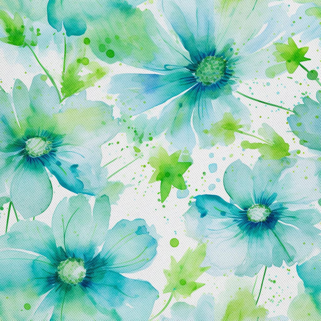 OUTDOOR DEKOSTOFFE OXFORD - Blumen - DX2573