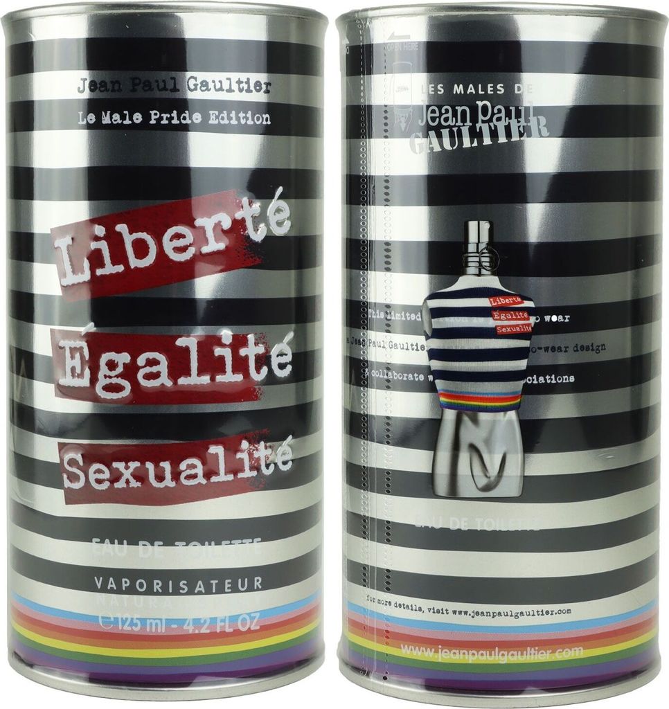 ジャン ポール ゴルチエルマルプライド エディション 2024EDT125ml Jean Paul Gaultier Le Male Pride Edition Woda Toaletowa 125