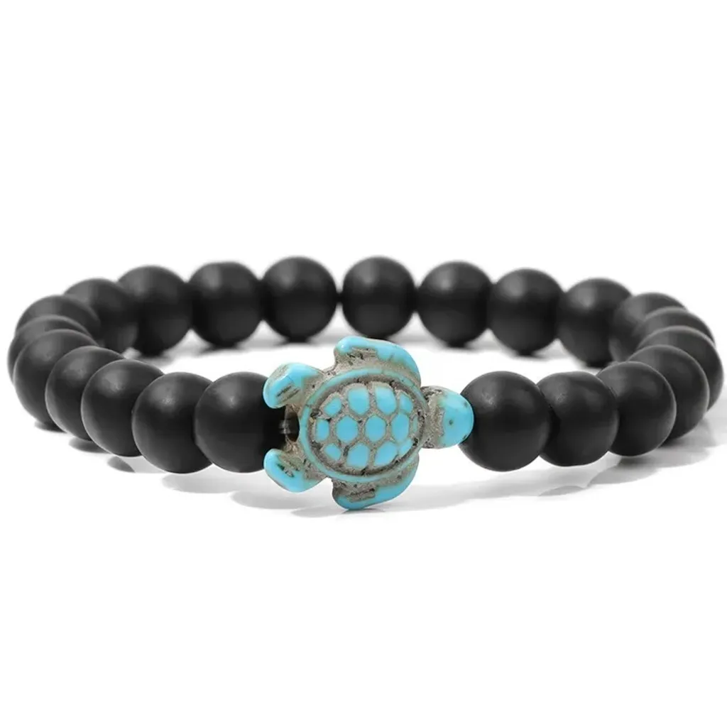 Bracciale Tortuga Nero Opaco KP28146 - Forza e Stabilità al Polso