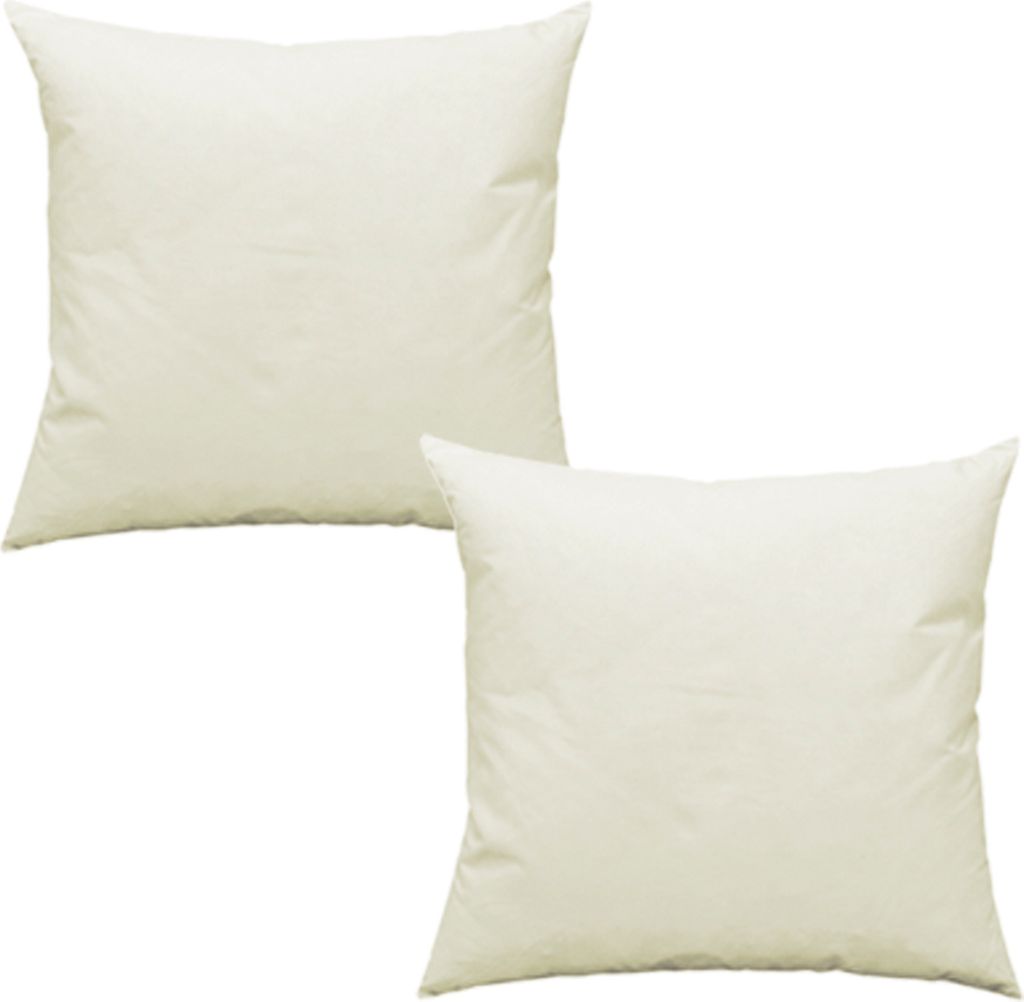 2er Pack Füllkissen 55x55 cm Federn Kissen Inlett Produktbild 