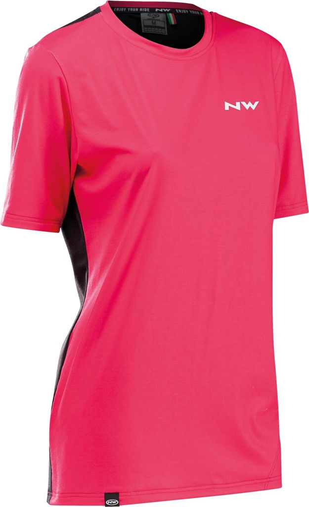 Northwave Womens Xtrail Short Sleeve Jersey Black/Fuchsia Produktbild 