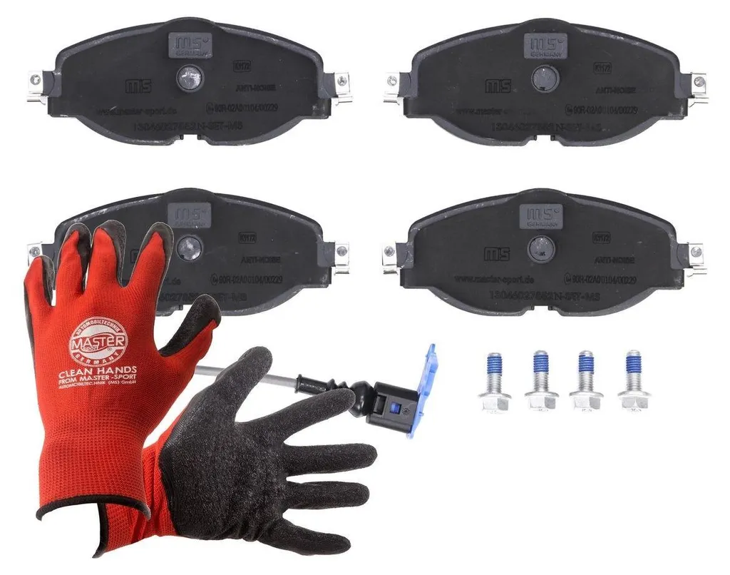 Plaquettes de frein avant MASTER-SPORT silencieuses pour VW Golf VII 5G