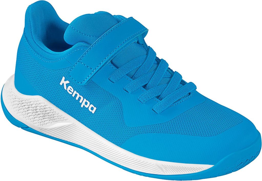 Kempa Kourtfly Kids - kempablau/weiß, Größe:31