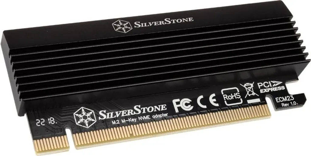 Solution Surchauffe SSD M.2 : Adaptateur Silverstone SST-ECM23 PCIe