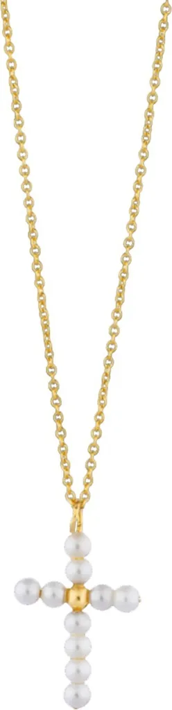Collana Donna Radiant RY000133 - Regalo Ideale con Perle e Croci Gold