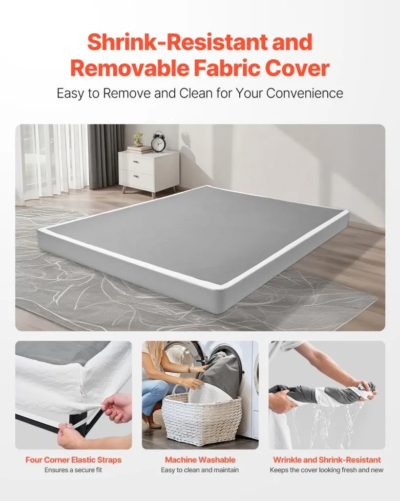 Dites Adieu au Mal de Dos avec le Lit Boxspring 150x200 à Ressorts Intégrés