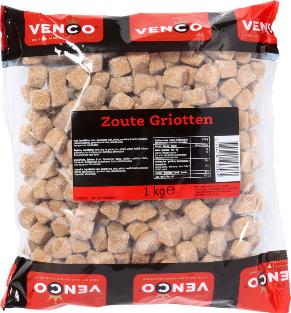 Venco salzige Griots 1 Kilo Lakritz