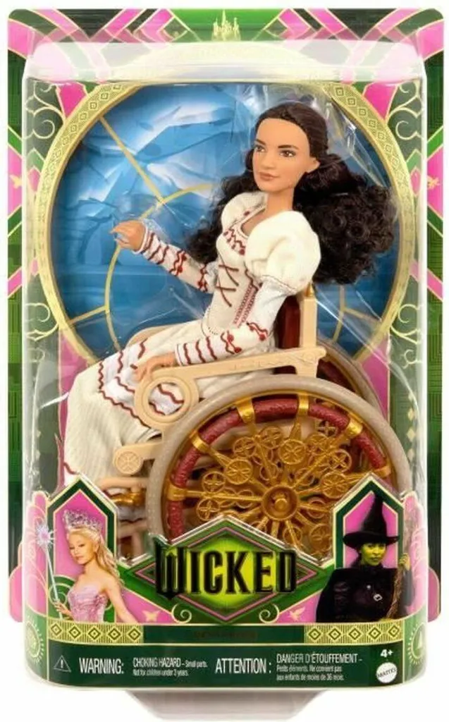 Poupée Wicked Nessarose Mattel : Détails Authentiques et Costume
