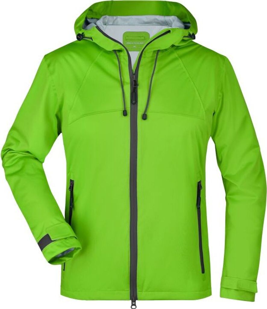 Ladies' Outdoor Jacket spring-green/iron-grey, Gr. S