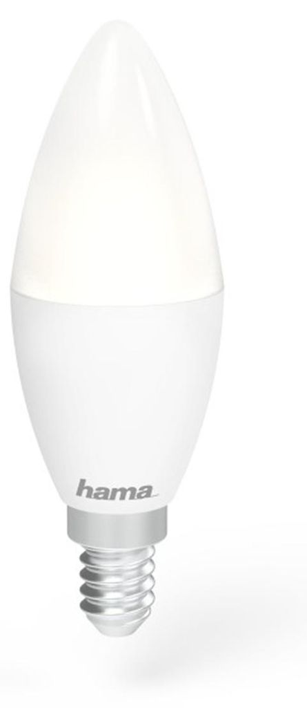 Hama WLAN-LED-Lampe E14, 5,5W, dimmbar, Kerze, für Produktbild 