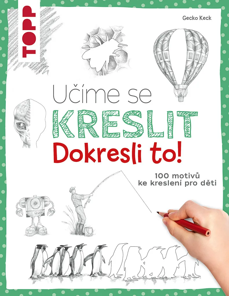 Livre de coloriage et dessin Dokresli to ! par Gecko Keck pour débutant