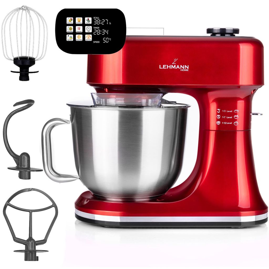 Lehmann Aristo Red – kuchynský robot s výkonom 1500 W, misa Obrázok produktu 