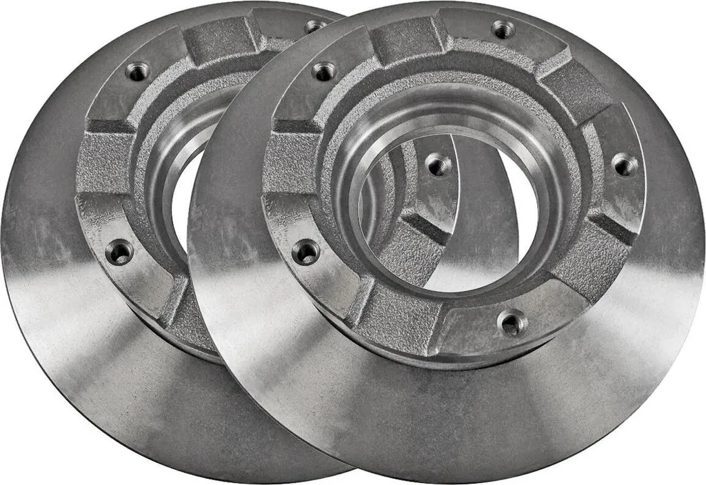 Paire de Disques de Frein Arrière Ford Transit MK-7 pour Transport Lourd