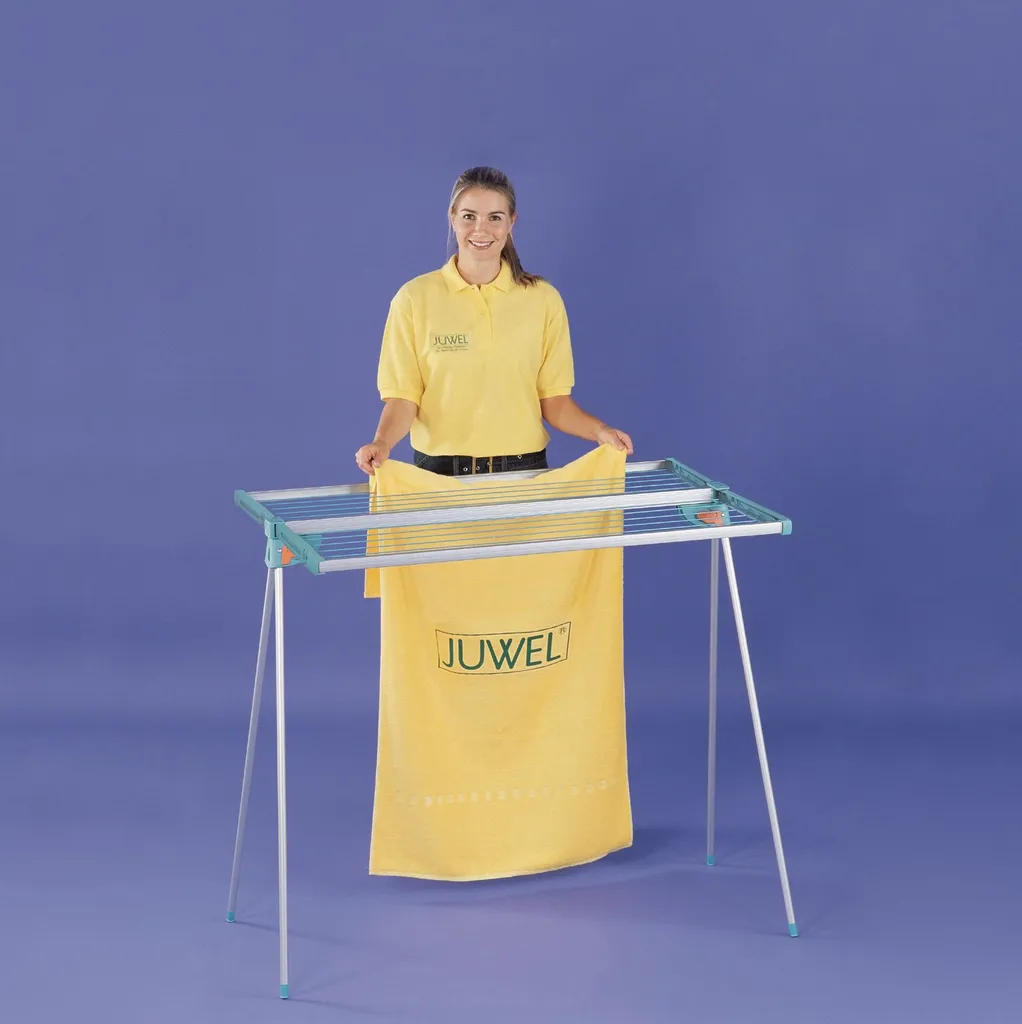 Séchoir Juwel Alu Twist 140 compact et robuste pour petits espaces