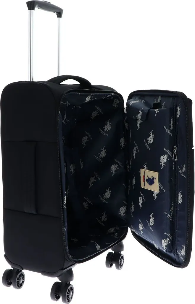 Trolley Champ. Cup U.S. POLO ASSN. Noir 48cm à Roues Multidirection - 5