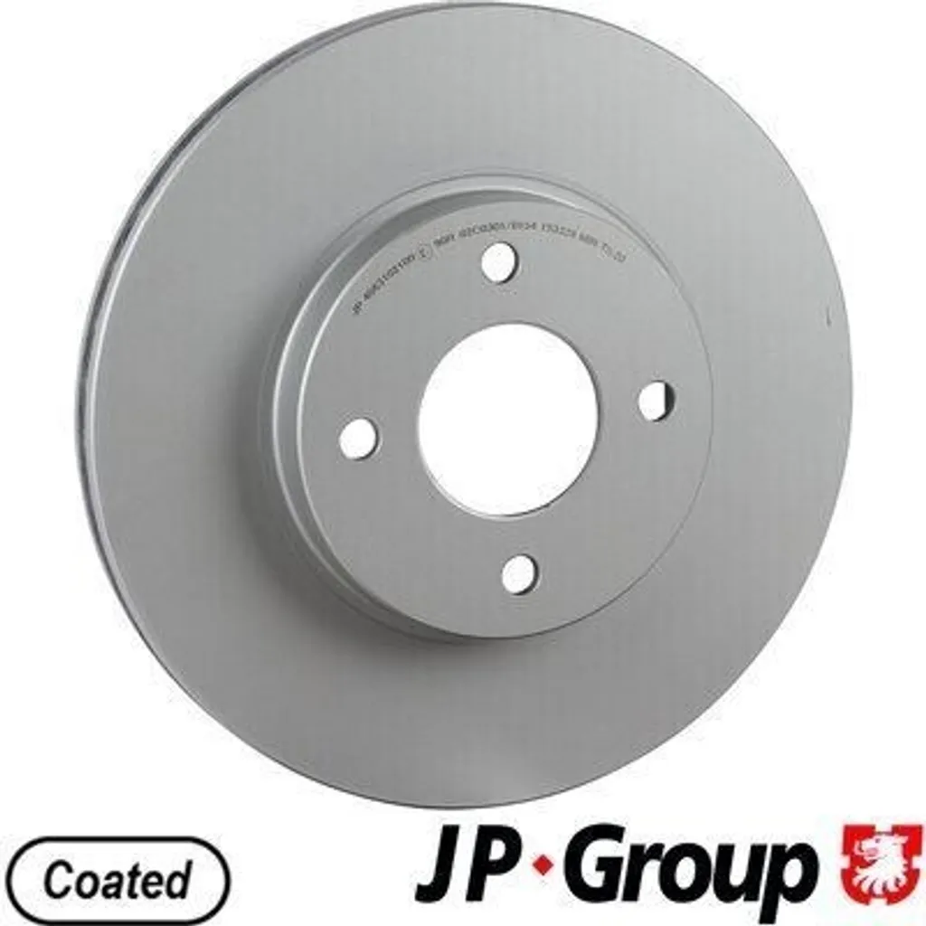 Pack 2 disques de frein avant pour l'entretien de Nissan Micra IV K13