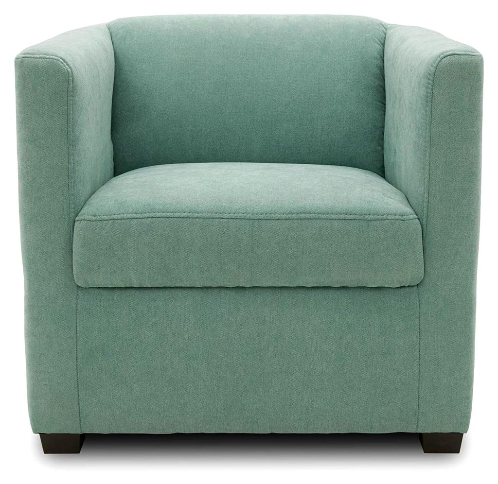 Sessel Bob FK, kleiner Retro-Sessel mit Armlehnen und Federkern, Polstersessel, Cocktailsessel, Loungesessel, 73 x 75 x 69 cm (BxTxH), Webstoff in ...