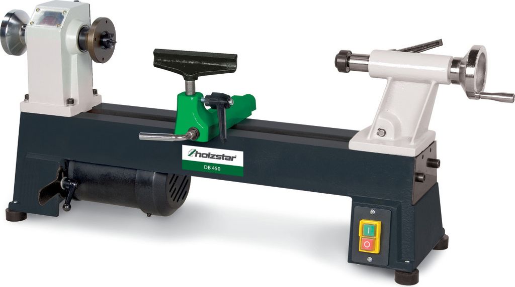 Holzstar Drehmaschine DB450 Drechselbank, Drehbank 450 mm, Image du produit 