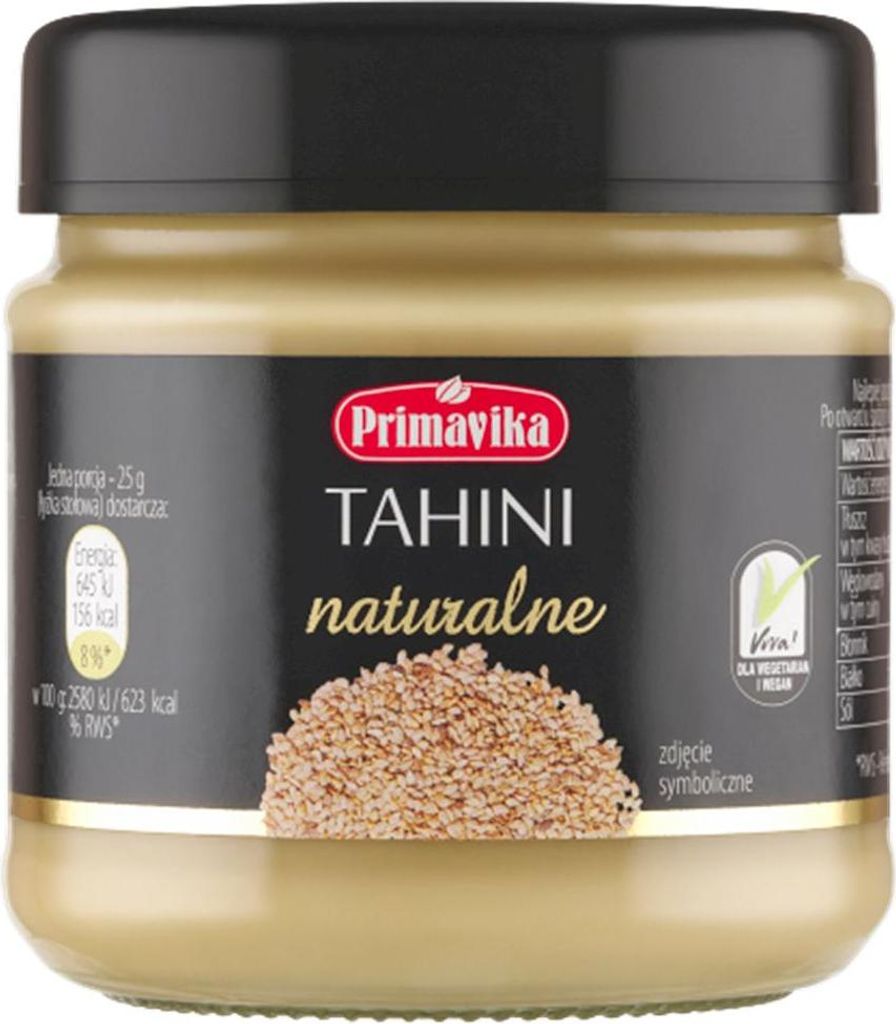 TAHINI (PASTA SEZAMOWA) 185 g - PRIMAVIKA