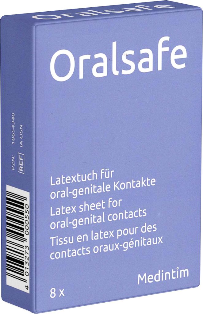 MEDintim ORALsafe Lingettes en latex neutre Image du produit 
