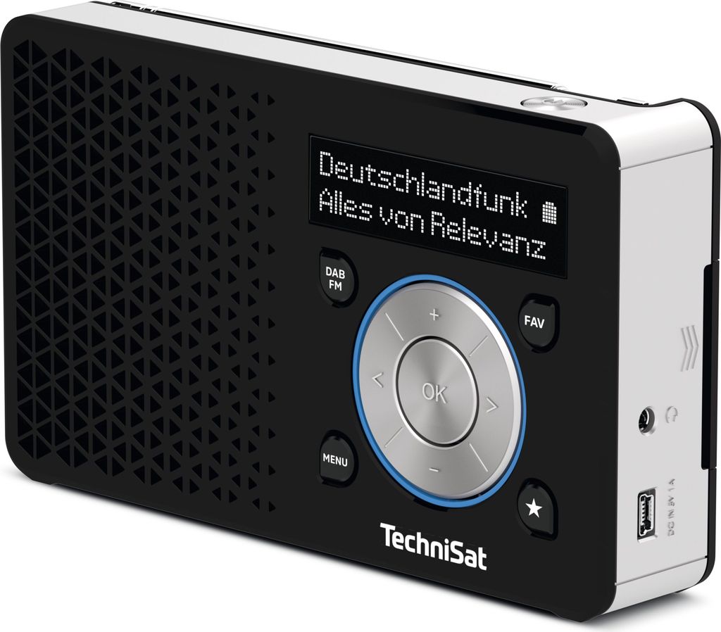 TechniSat DIGITRADIO 1 | Tragbares DAB+ & UKW-Radio, Akku Produktbild 