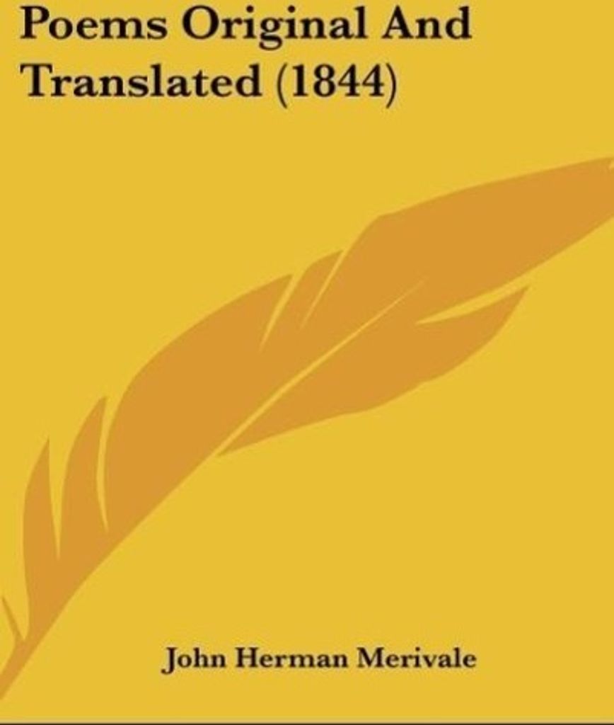 Poems Original And Translated (1844)