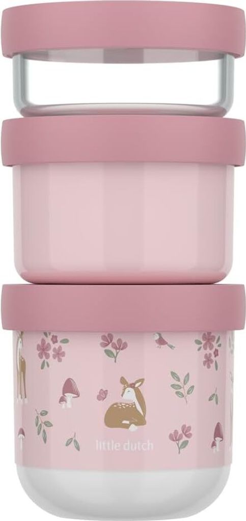 Mepal snackbox stapelbar mio 3-teilig - fairy garden Immagine del prodotto 