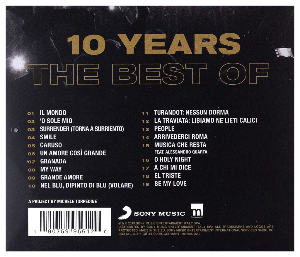 Volo II - 10 anni - Il meglio di (CD) Immagine del prodotto 