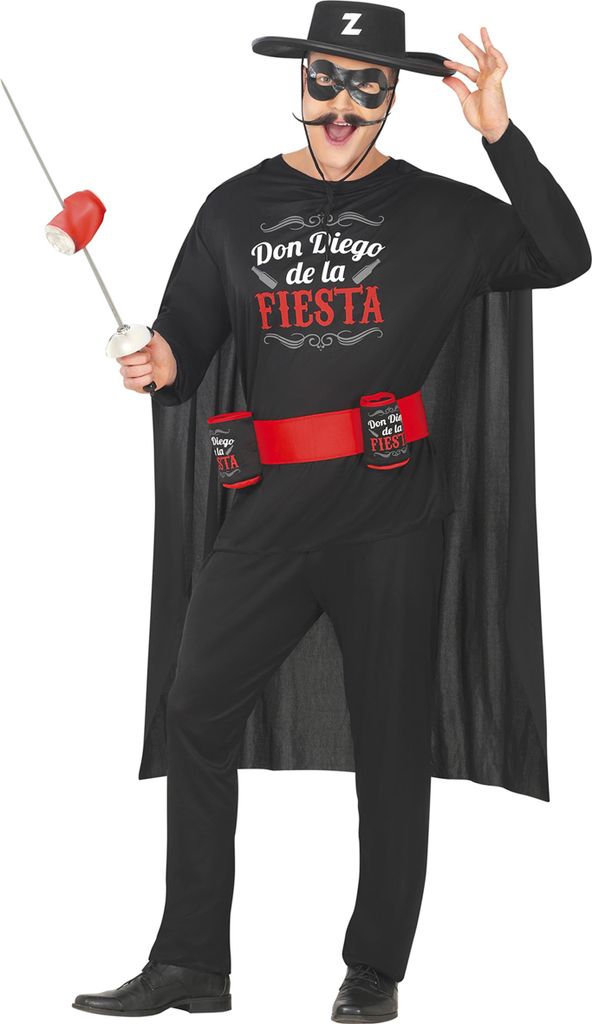Don Diego de la Fiesta Kostüm Erwachsene - M (48-50) Produktbild 