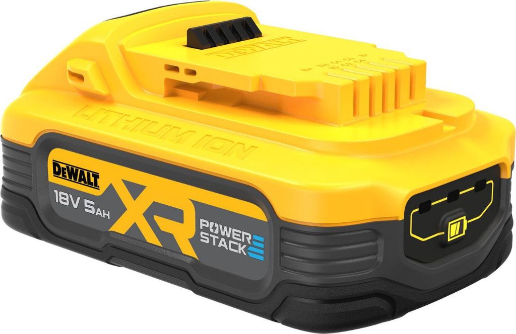 DEWALT 18V XR Powerstack Ersatz-Akku, 5,0 Ah mit Pouch-Akku Produktbild 