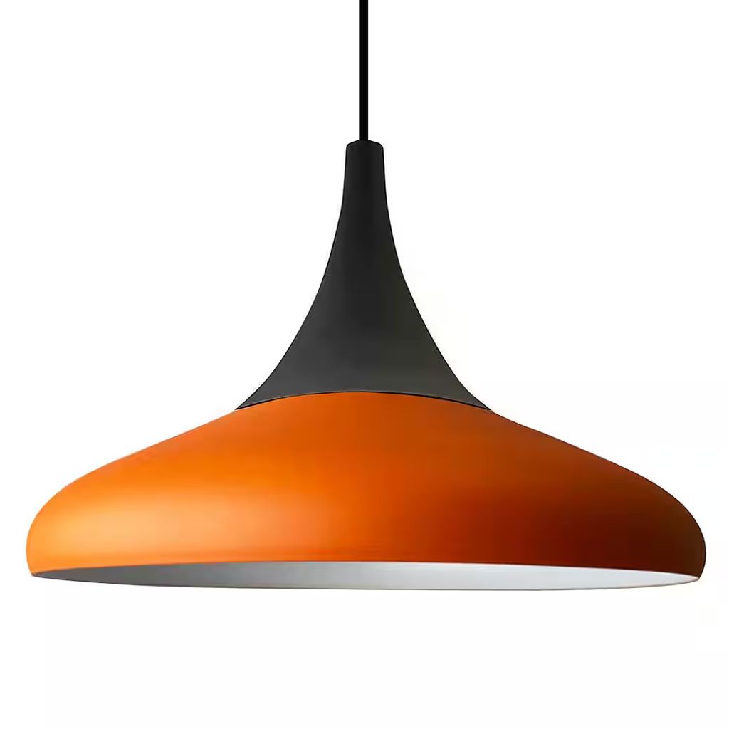 Pendelleuchte Paladin Metall Ø35cm, Orange Modern Hängelampe