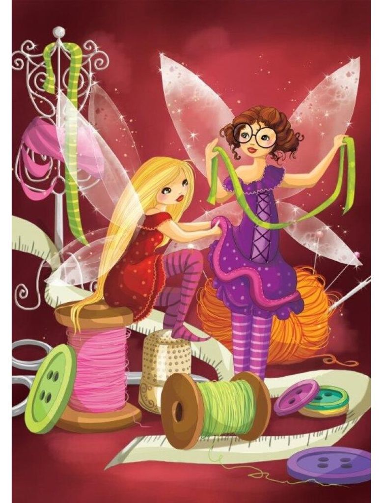 Bluebird Puzzle Puzzle The Sewing Fairies 300 Teile Karton Kinder