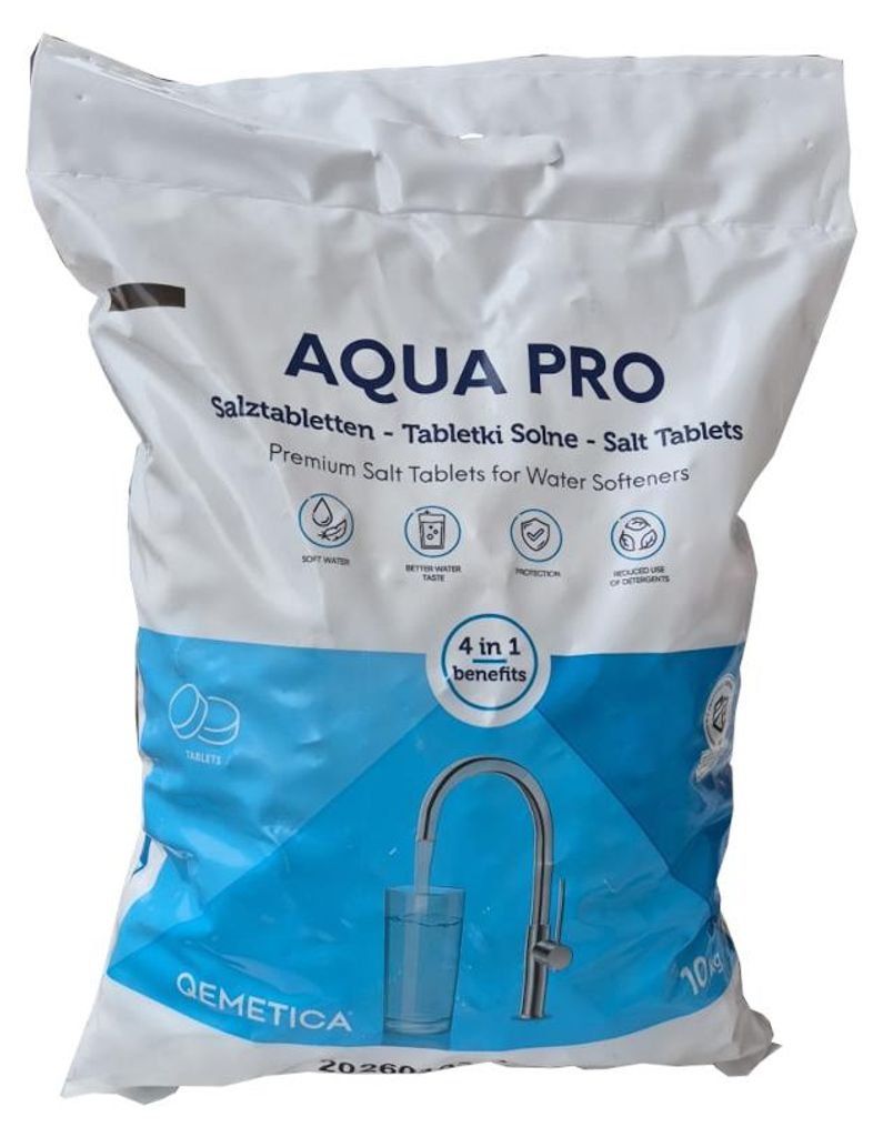 AQUA PRO 10kg Salztabletten Regneriersalz Wasserenthärtung Produktbild 