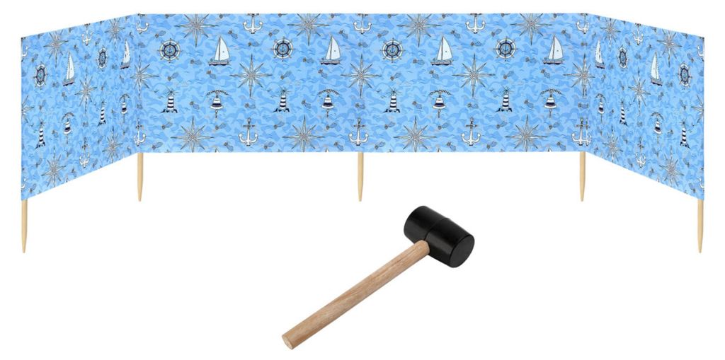 Brise-vent et brise-vue Garronda pour plage, 5 m de long, Image du produit 