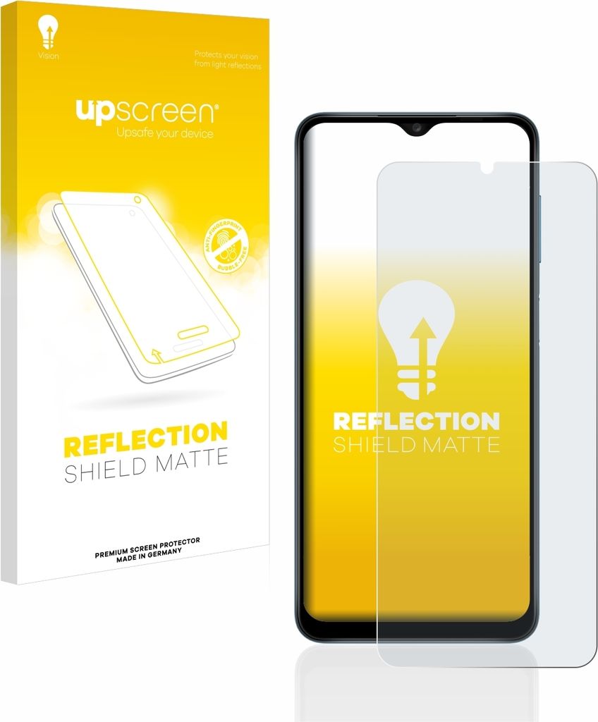 upscreen Schutzfolie für Samsung Galaxy A12 Displayschutz Displayschutzfolie Folie Matt Entspiegelungsfolie