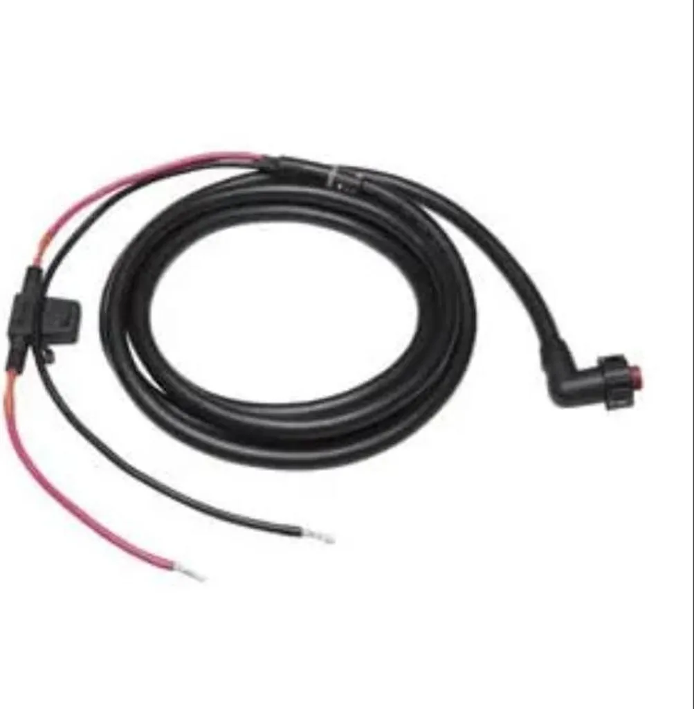 Câble d'alimentation Garmin pour montage fixe ou mobile - 1,8m Tressé