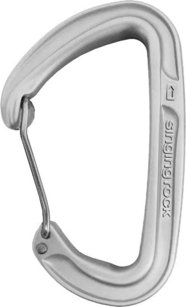 Singing Rock Colt Wire Straight Karabinerhaken Grau  Grau Produktbild 