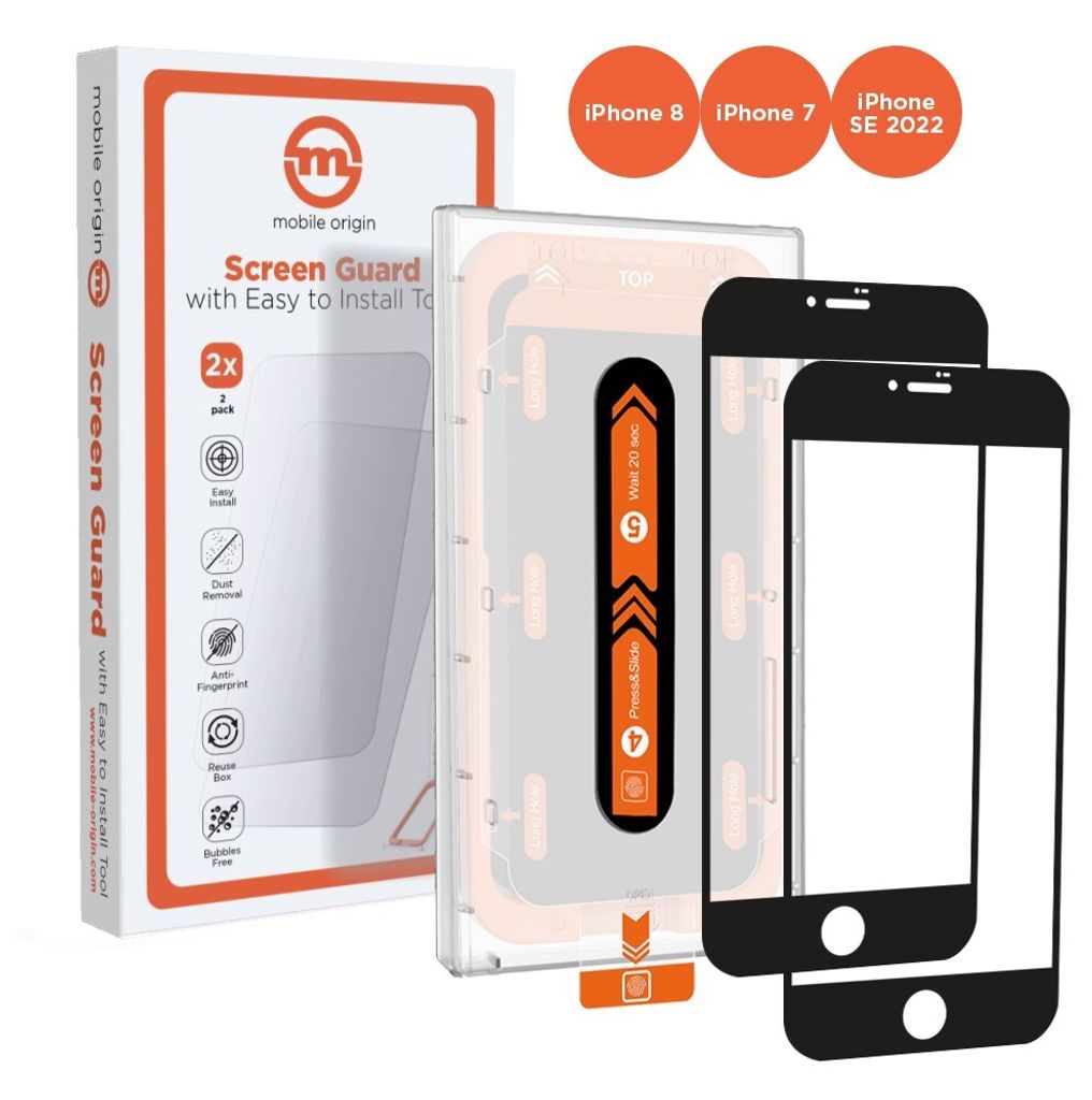 Mobile Origin Screen Guard iPhone 8 / 7 / SE 2020/2022 2pz Immagine del prodotto 