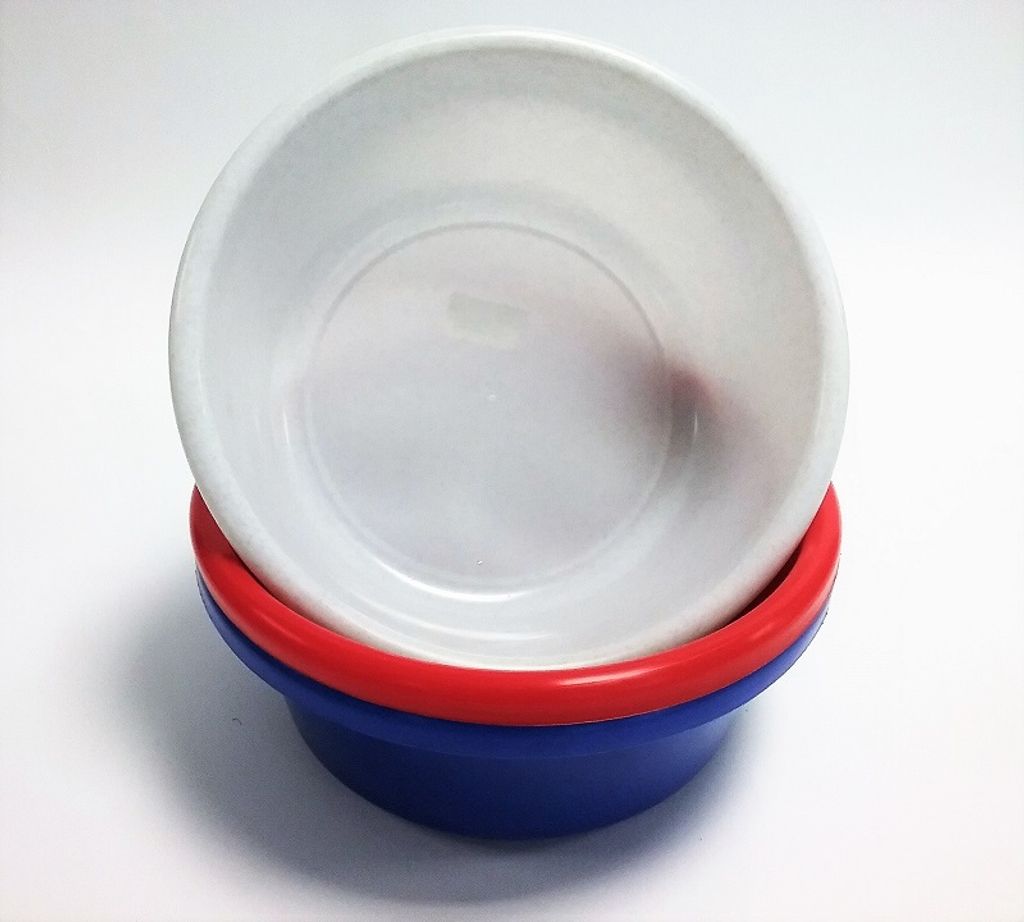 Schüssel 28 cm Kunststoff - farbig