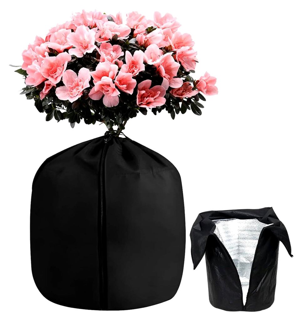 Thermo Topfschutz für Pflanzen, 45×50cm Frostschutzbeutel für Topfpflanzen