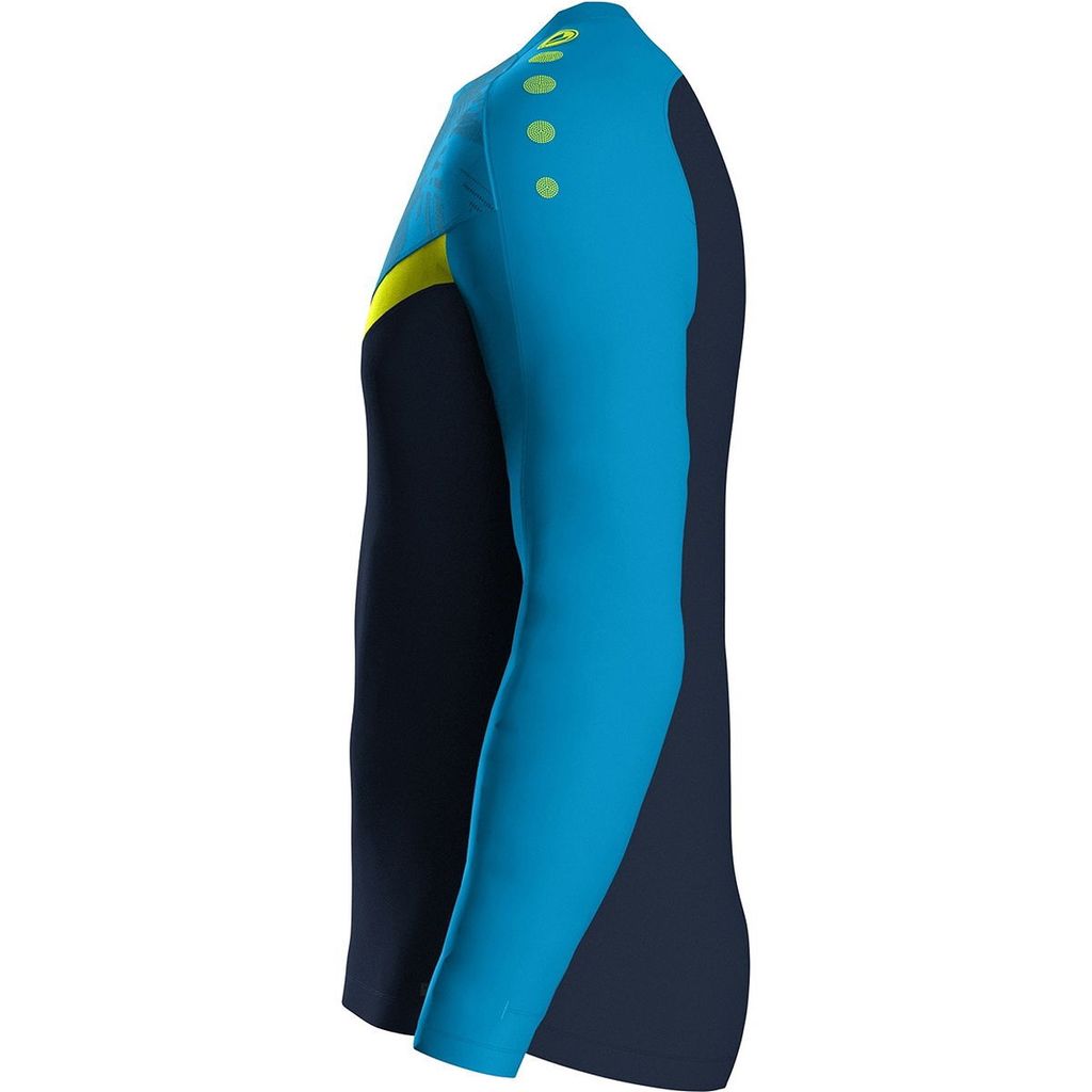 Jako Sweat Iconic Herren marine JAKO blau neongelb Gr L
