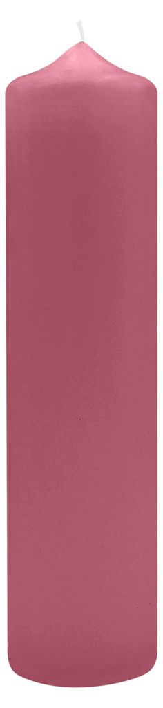 Spitzkopf Stumpen Kerzen Antique Pink 30 x Ø 6 cm, 6 Stück