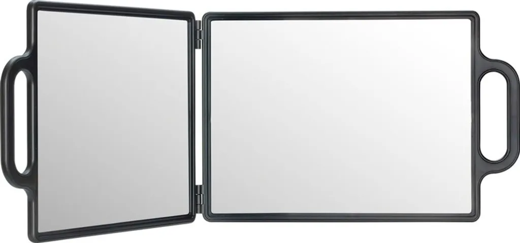 Efalock Miroir à Main Twins Double Face Rectangulaire pour Coiffeur - 2