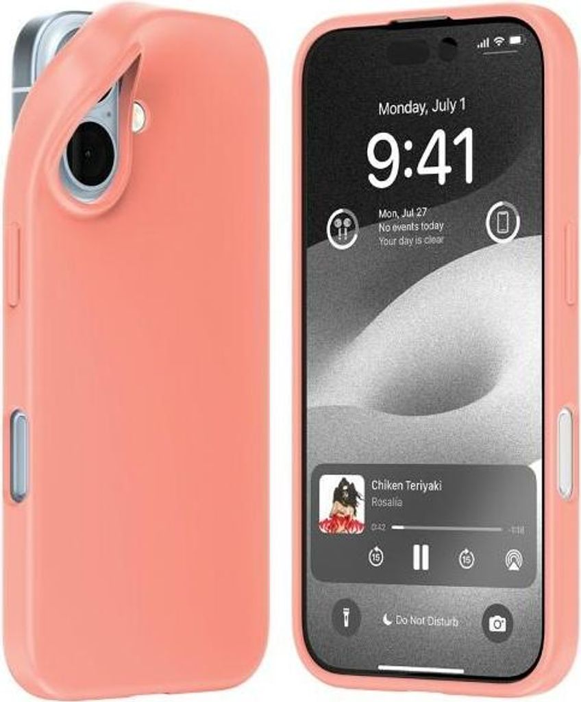 Mercury Soft Iphone 16 6.1 Rosa/Pink Produktbild 