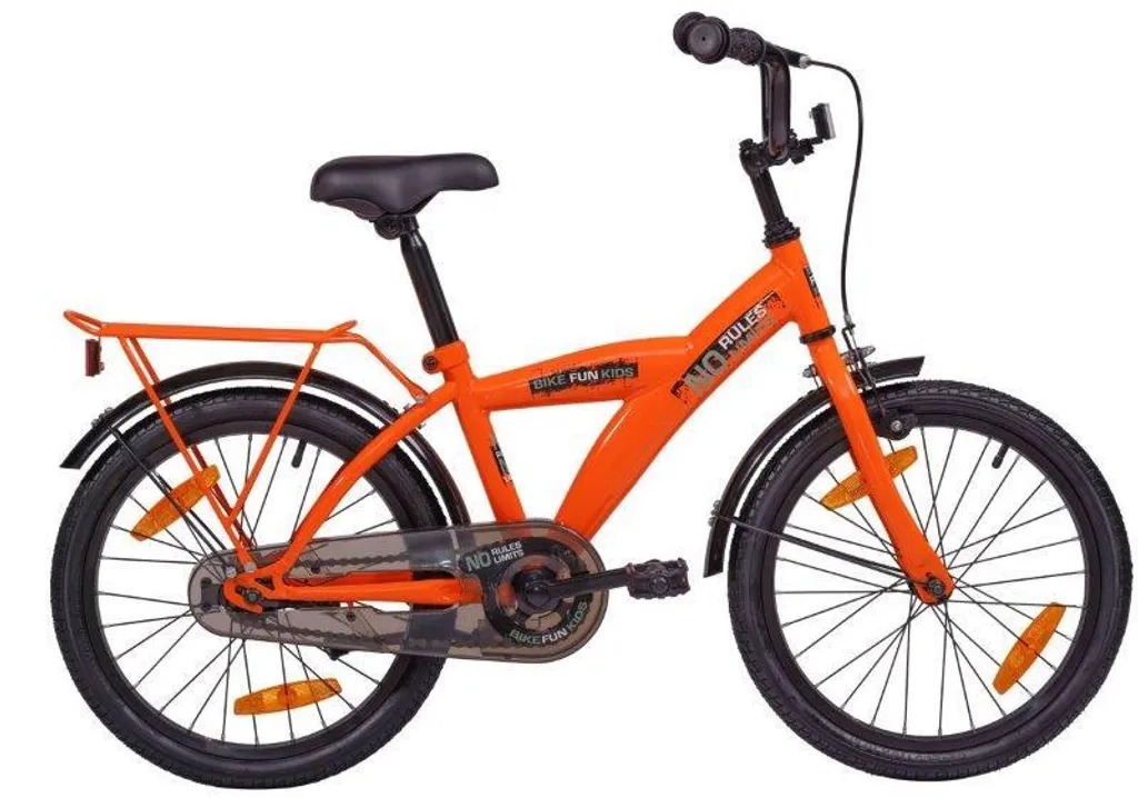 Vélo robuste 18 pouces Bike Fun Rn No Limit avec carter de sécurité