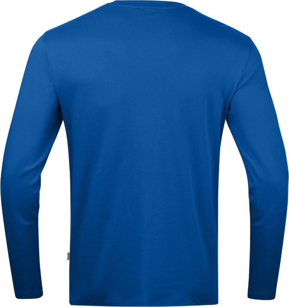 Jako Longsleeve Organic Uni royal Gr L