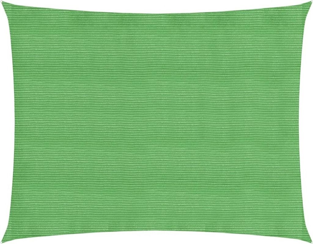 Möbel Sonnensegel 160 g/m² Hellgrün 3x4 m HDPE - Sonnensegel 311292