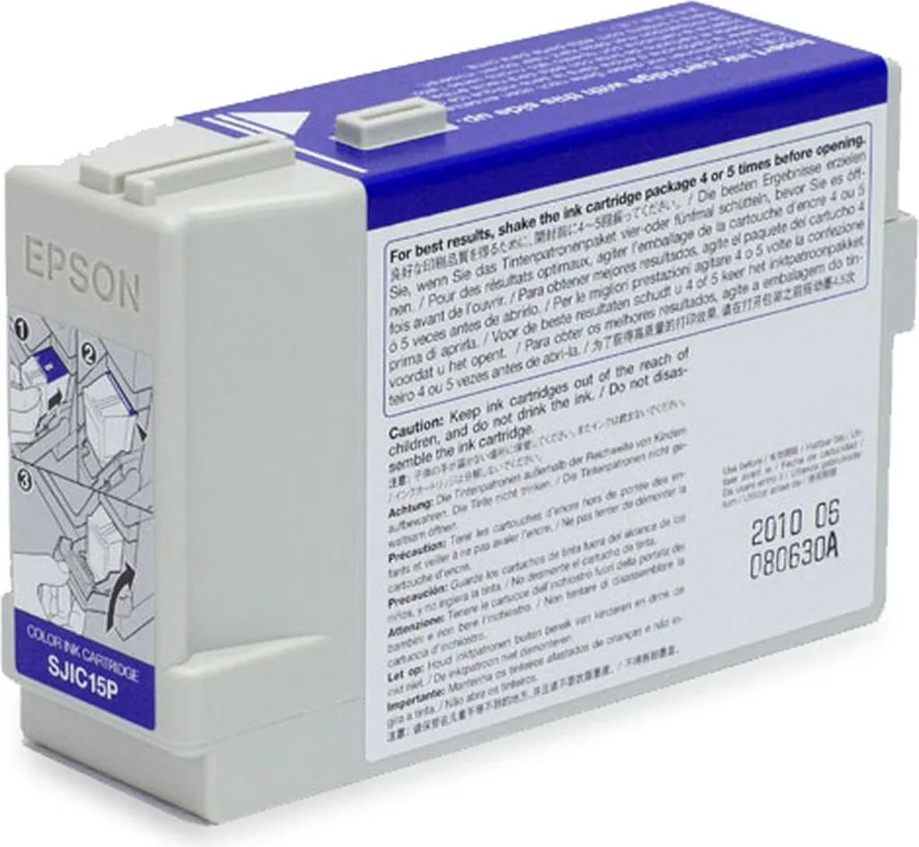 Epson SJIC15P - Colore (ciano, magenta, giallo) - originale