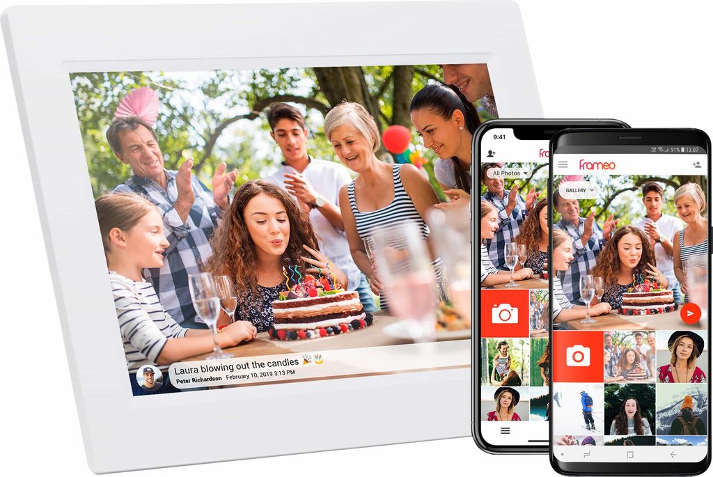 Denver Frameo PFF-1015 weiss 25.4cm (10.1 ) 16GB Zdjęcie produktu 